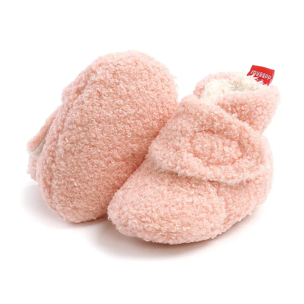 Lightweight Anti Slip Baby Shoes First Walkers Cotton Booties - ToylandEU