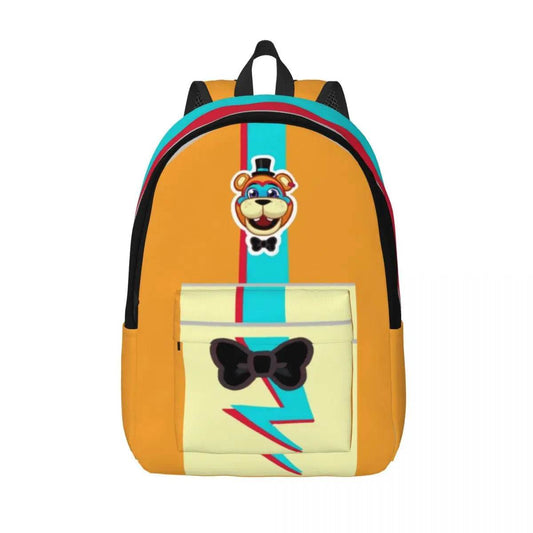 Lightweight Backpack Glamrock Freddys Theme For Students - ToylandEU