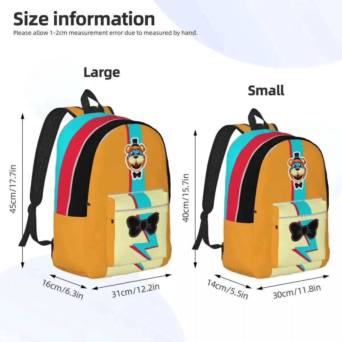  Lightweight Glamrock Freddy 20L Backpack Toyland EU -  ToylandEU™