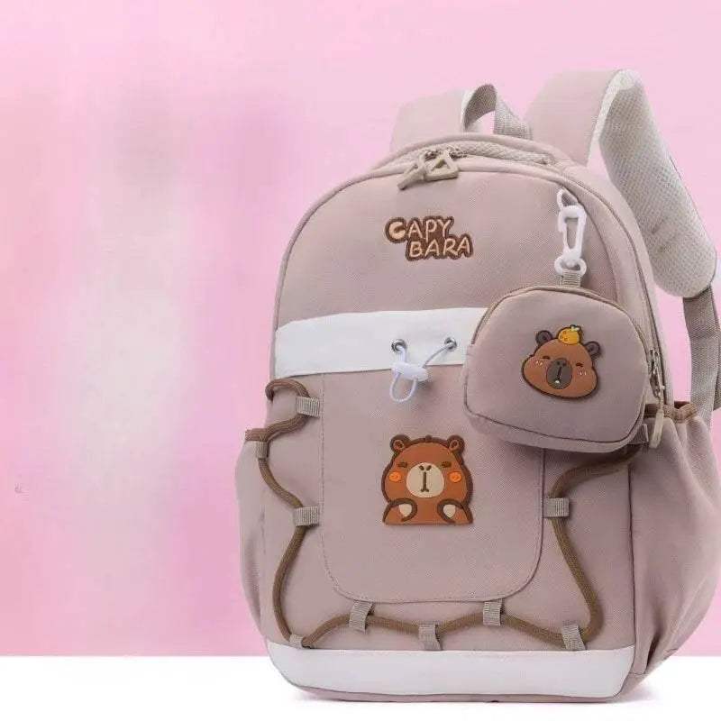 Lightweight Kids Backpack Cute Cartoon Animal Print Burden Reducing Design For 3 To 6 Year Olds Boys And Girls - ToylandEU