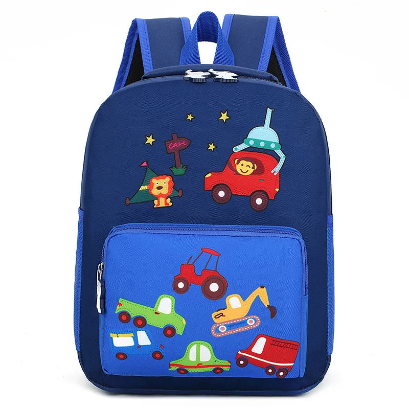 Lightweight Kids Backpack Waterproof Embroidered Cartoon Animal Design For Ages 7 To 13 Unisex - ToylandEU