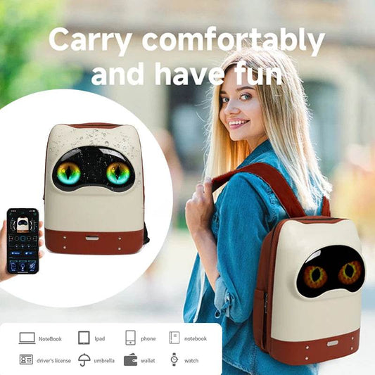 Lightweight Led Screen Pattern Backpack For Women Students - ToylandEU
