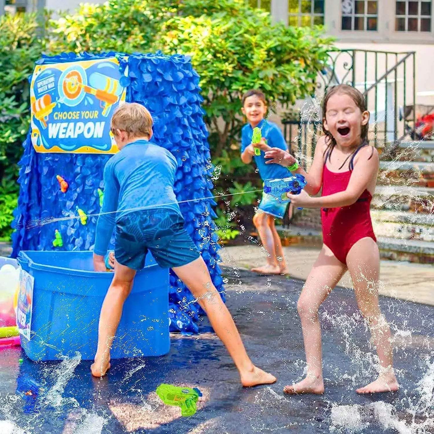 Lightweight Mini Water Gun For Kids Quick Fill Summer Fun - ToylandEU