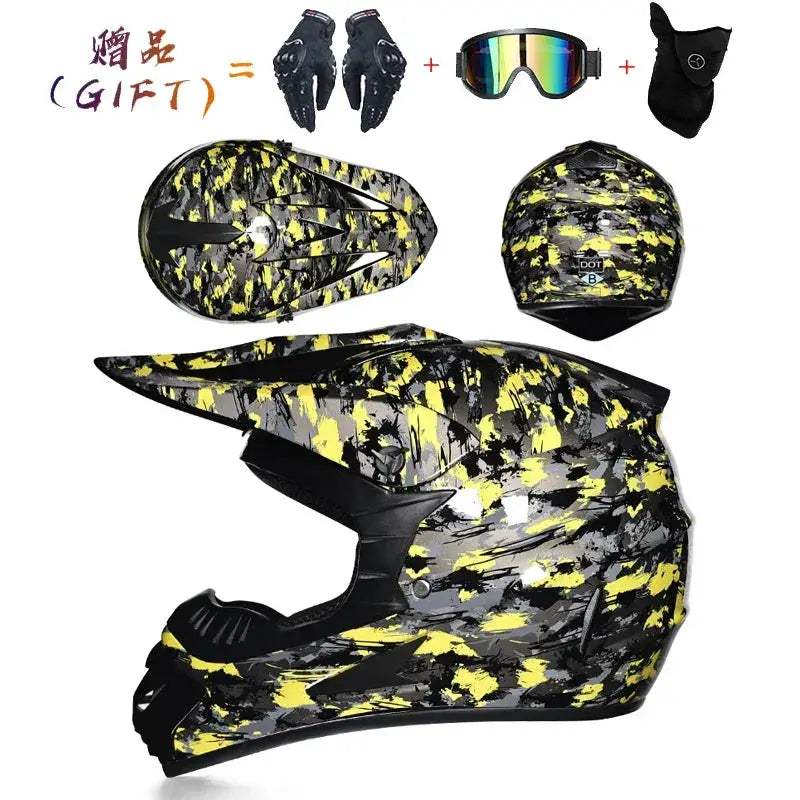 Lightweight Off Road Motorcycle Helmet For Motocross And ATV - ToylandEU