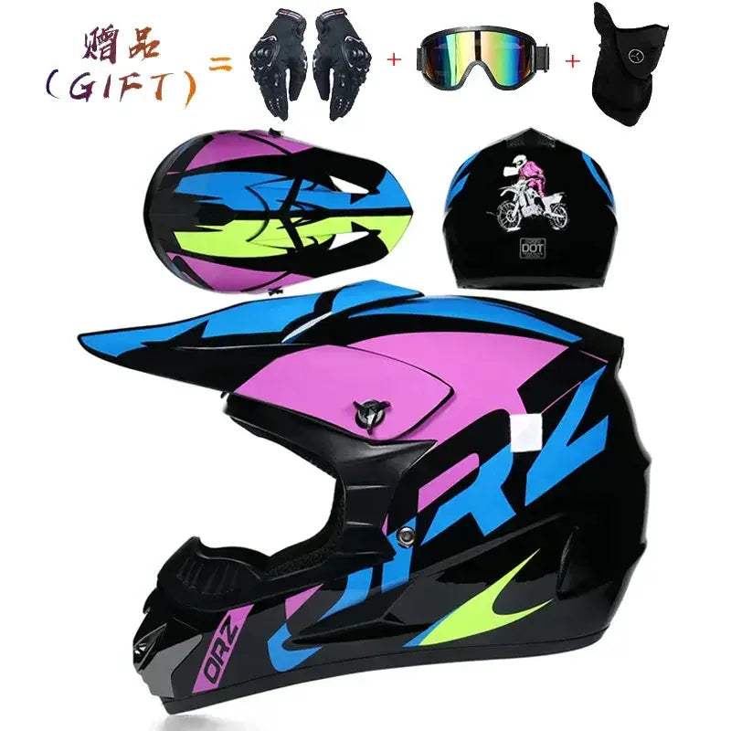 Lightweight Off Road Motorcycle Helmet For Motocross And ATV - ToylandEU