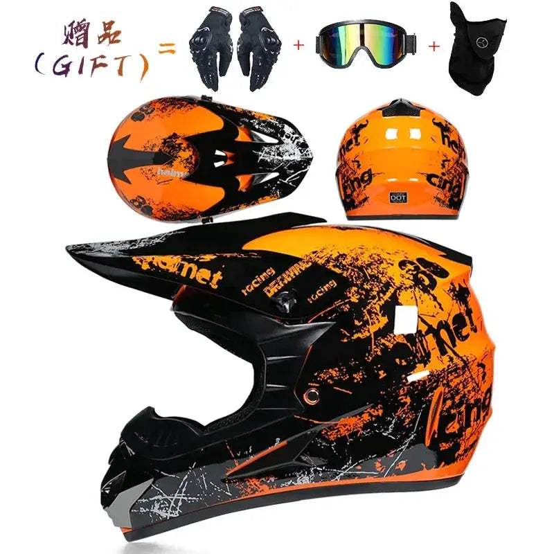 Lightweight Off Road Motorcycle Helmet For Motocross And ATV - ToylandEU