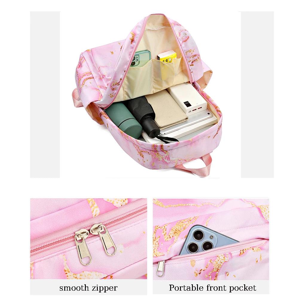 Lightweight School Backpack | 4 Pcs | Toylandeu™