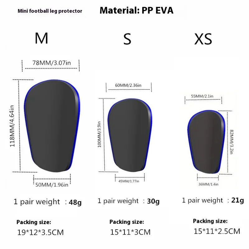 Lightweight Soccer Shin Guards Mini For Kids And Adults - ToylandEU