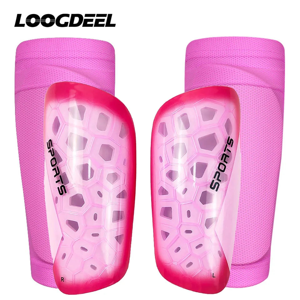 Lightweight Soccer Shin Guards With Sleeves For All Ages - ToylandEU