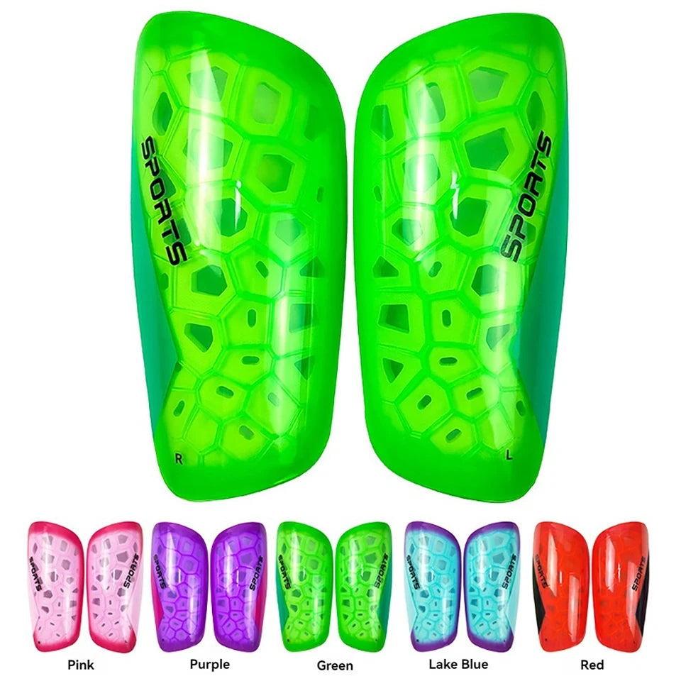 Lightweight Soccer Shin Guards With Sleeves For All Ages - ToylandEU