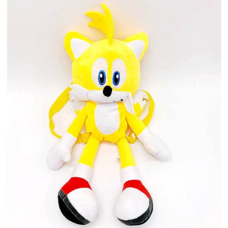 Lightweight Sonic The Hedgehog Plush Backpack - 45cm, Super Soft & Fun-filled - ToylandEU