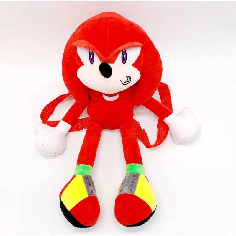 Lightweight Sonic The Hedgehog Plush Backpack - 45cm, Super Soft & Fun-filled - ToylandEU