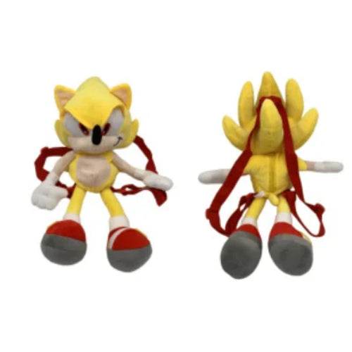Lightweight Sonic The Hedgehog Plush Backpack - 45cm, Super Soft & Fun-filled - ToylandEU