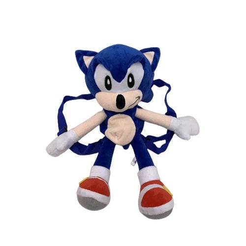 Lightweight Sonic The Hedgehog Plush Backpack - 45cm, Super Soft & Fun-filled - ToylandEU