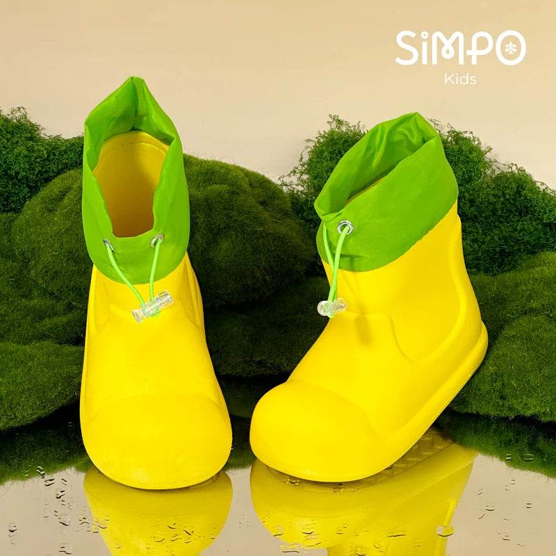 Lightweight Waterproof Rain Boots Elastic Band For Kids - ToylandEU