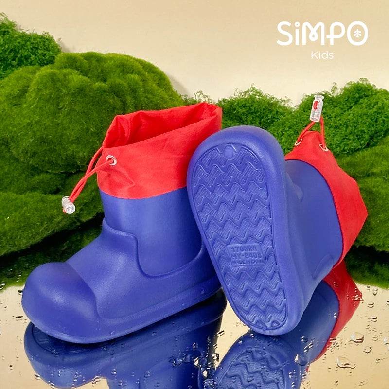 Lightweight Waterproof Rain Boots Elastic Band For Kids - ToylandEU