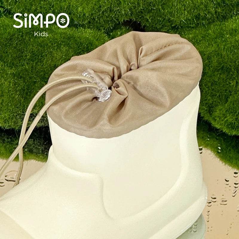 Lightweight Waterproof Rain Boots Elastic Band For Kids - ToylandEU