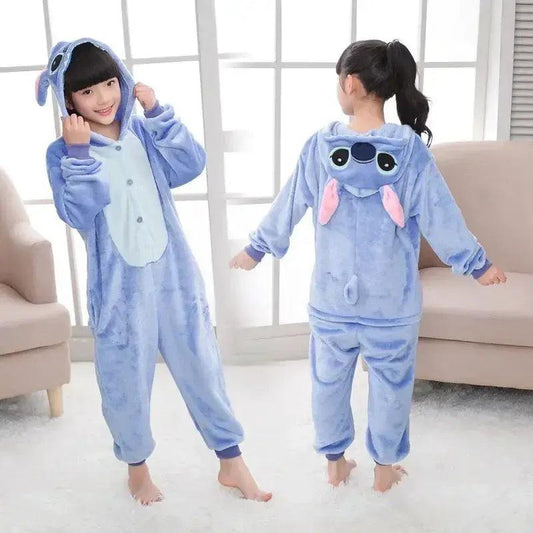  Lilo And Stitch Disney Kigurumi Pajamas For Kids Warmth -  ToylandEU™