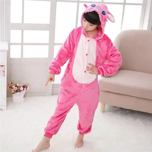  Lilo And Stitch Disney Kigurumi Pajamas For Kids Warmth -  ToylandEU™