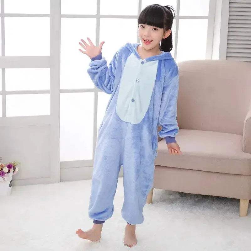 Lilo And Stitch Disney Kigurumi Pajamas For Kids Warmth - ToylandEU