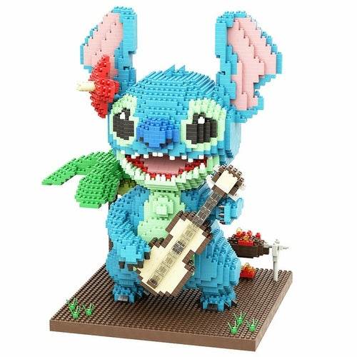 Lilo & Stitch Diamond Building Blocks Set - 2882pcs + Guitar Stitch! - ToylandEU