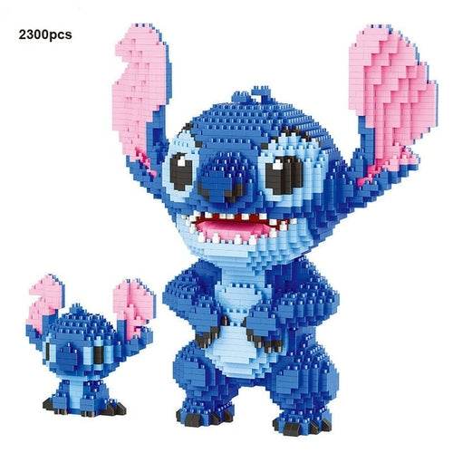 Lilo & Stitch Diamond Building Blocks Set - 2882pcs + Guitar Stitch! - ToylandEU