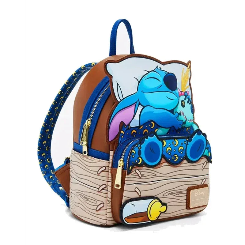 Lilo and Stitch Sleeping Stitch Mini Backpack with Wallet for Kids - ToylandEU