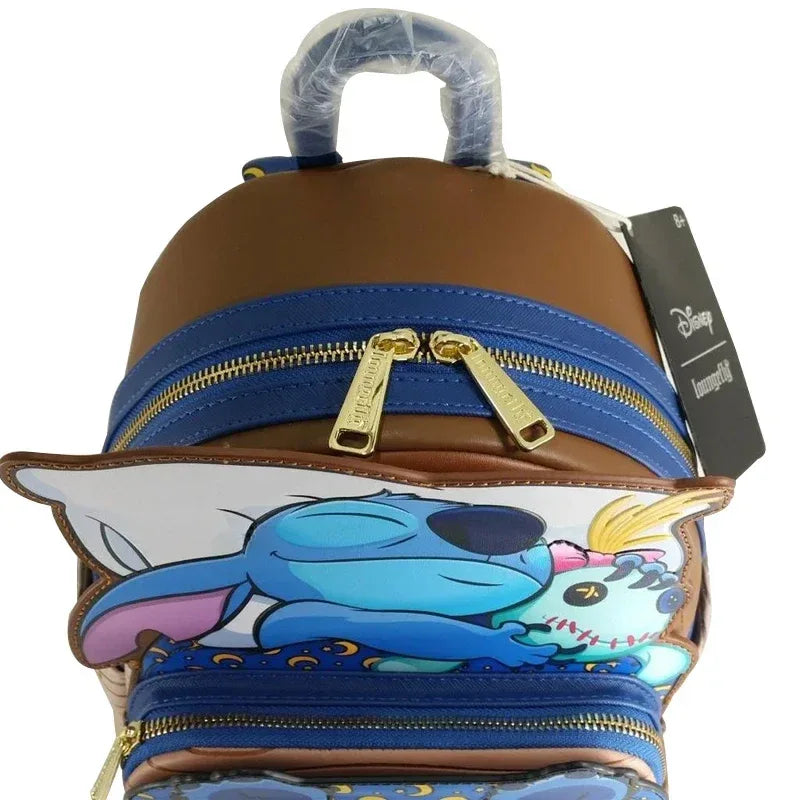 Lilo and Stitch Sleeping Stitch Mini Backpack with Wallet for Kids - ToylandEU