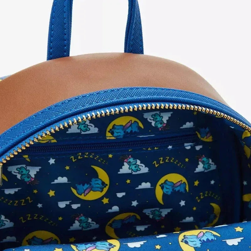 Lilo and Stitch Sleeping Stitch Mini Backpack with Wallet for Kids - ToylandEU