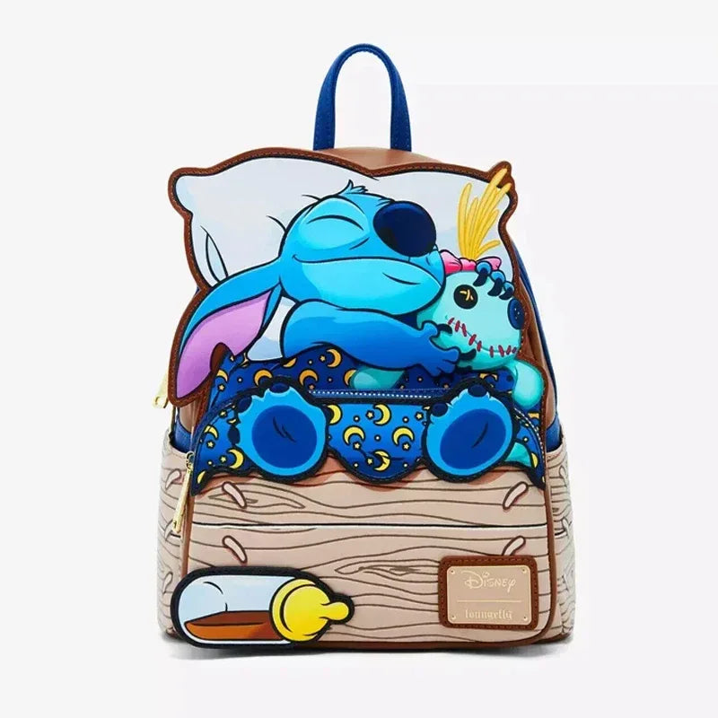 Lilo and Stitch Sleeping Stitch Mini Backpack with Wallet for Kids - ToylandEU