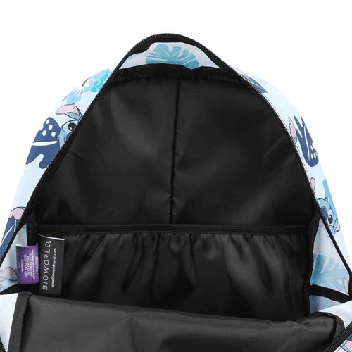 Lilo & Stitch Big Face Stitch 3D Backpack | 3D Ears And Tongue | Front Details | Disney Fans