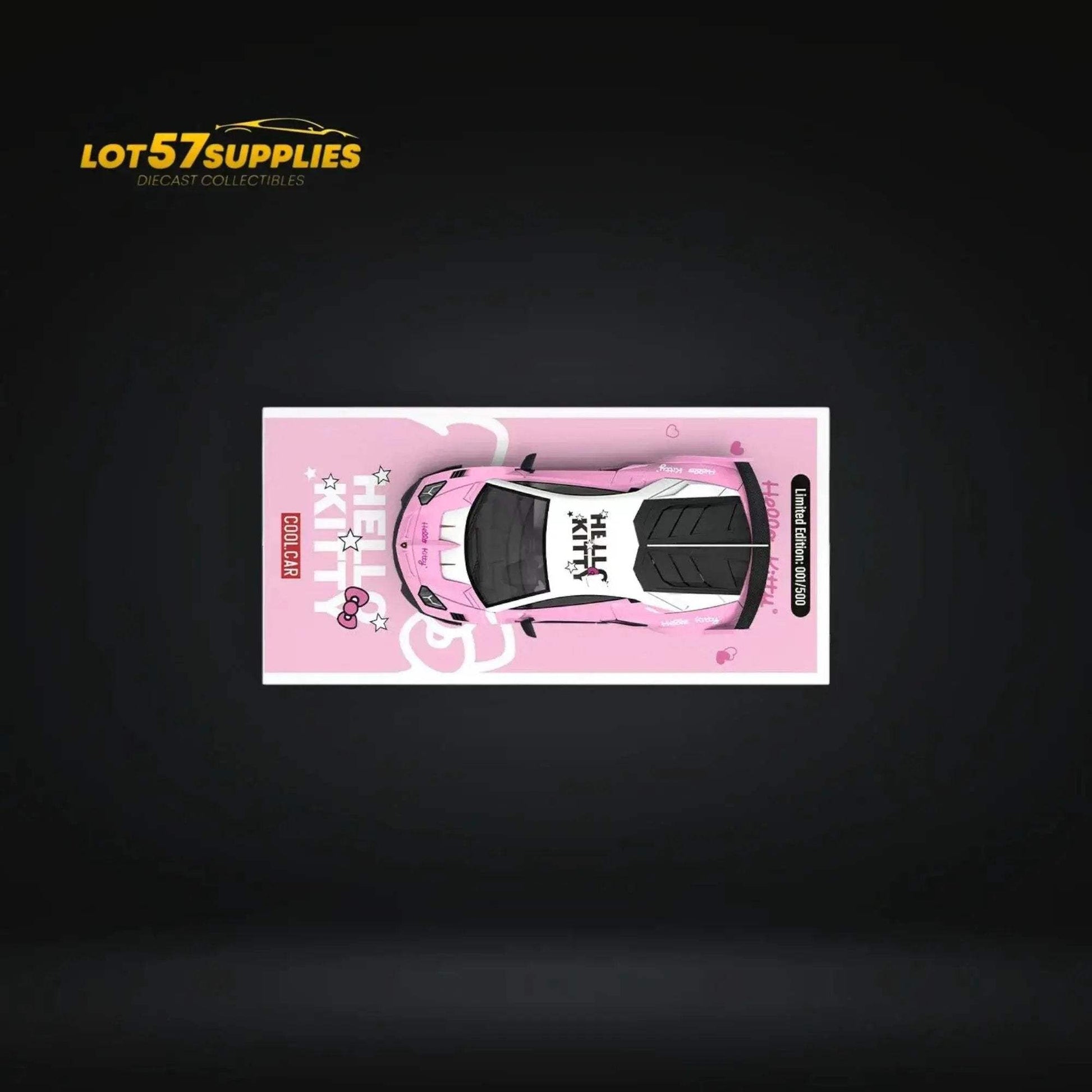 Limited Edition 164 Scale Lamborghini GT EVO Diecast Pink - ToylandEU