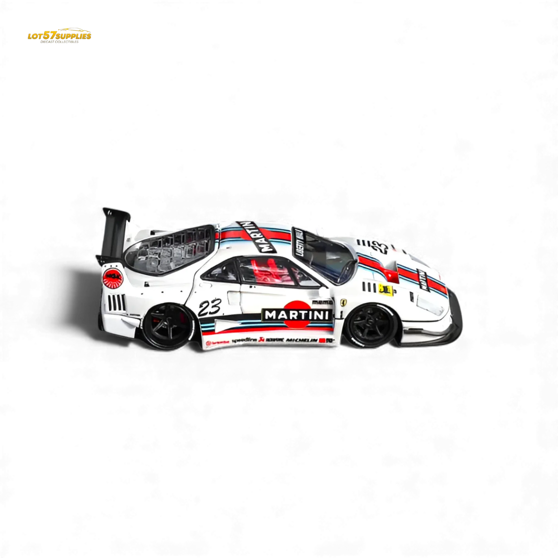 Limited Edition Liberty Walk Ferrari F40 Diecast 1:64 Martini - ToylandEU
