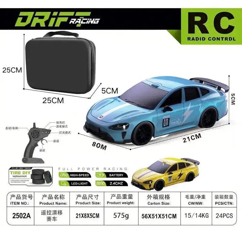 Limited Edition RC Drift Car High Speed Remote Control - ToylandEU