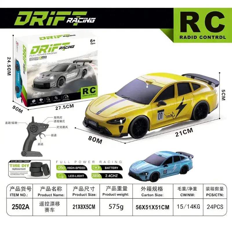 Limited Edition RC Drift Car High Speed Remote Control - ToylandEU