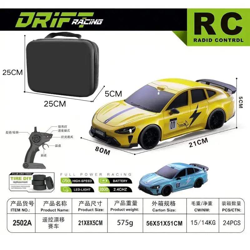 Limited Edition RC Drift Car High Speed Remote Control - ToylandEU