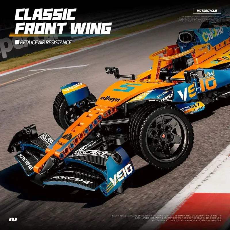 Limited Edition Racing MOC Building Kit for Desktop Display - ToylandEU