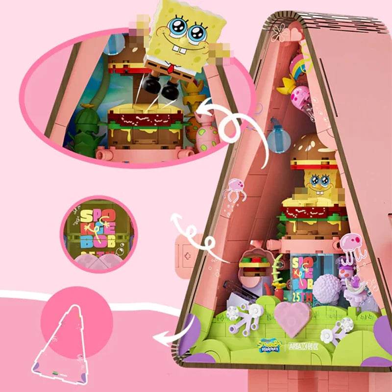 Limited Edition SpongeBob Patrick Star Bricks Birthday Gift - ToylandEU