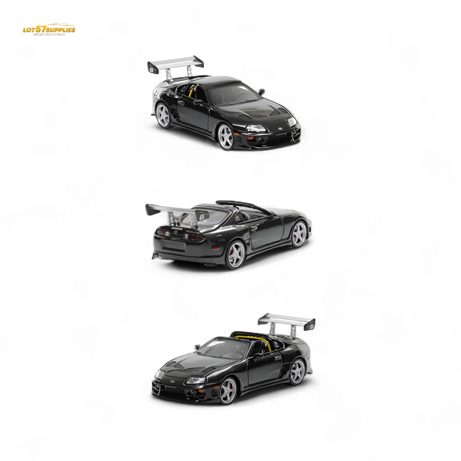 Limited Edition Toyota Supra Targa Diecast 1 64 Scale - ToylandEU