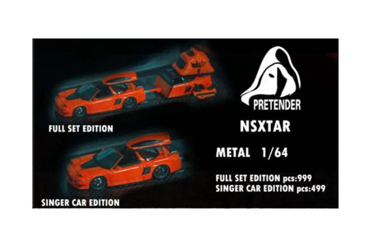 Limited Honda NSX Diecast 1 64 Scale Chris Cuts Red - ToylandEU