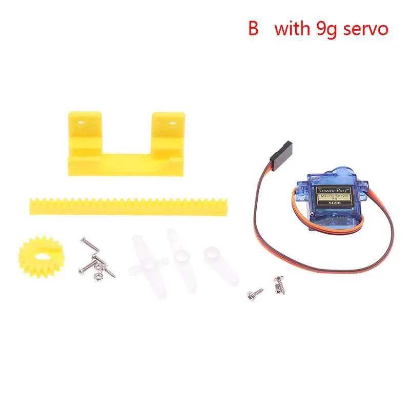 Linear Servo Robot Arm Robotics Education Kit Invention Arm Protection 9g Science Experiments - ToylandEU
