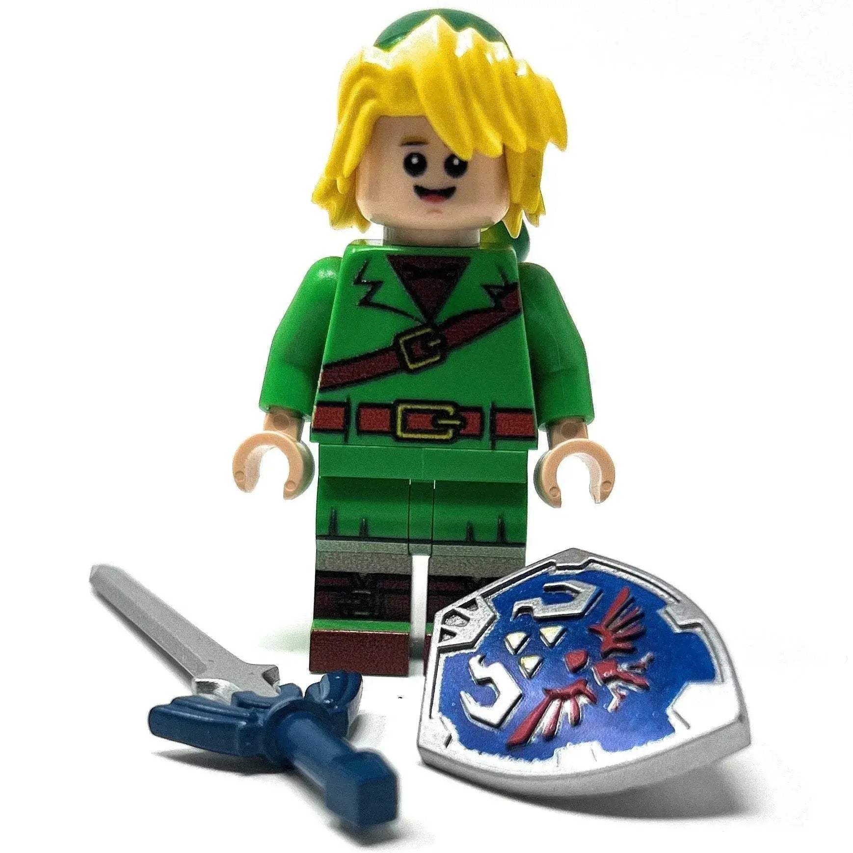 Custom Legend Of Zelda LEGO Figure With Accessories Custom-Printed LEGO-Compatible - ToylandEU