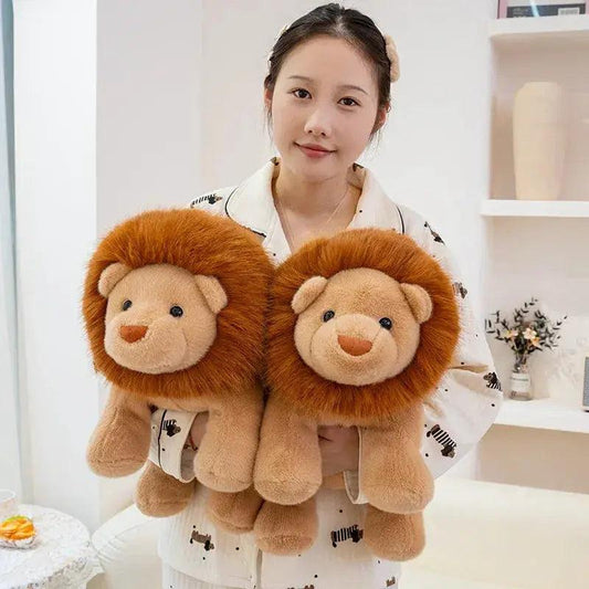  Lion Plush Toy Pillow For Kids Soft Sitting Comfort -  ToylandEU™