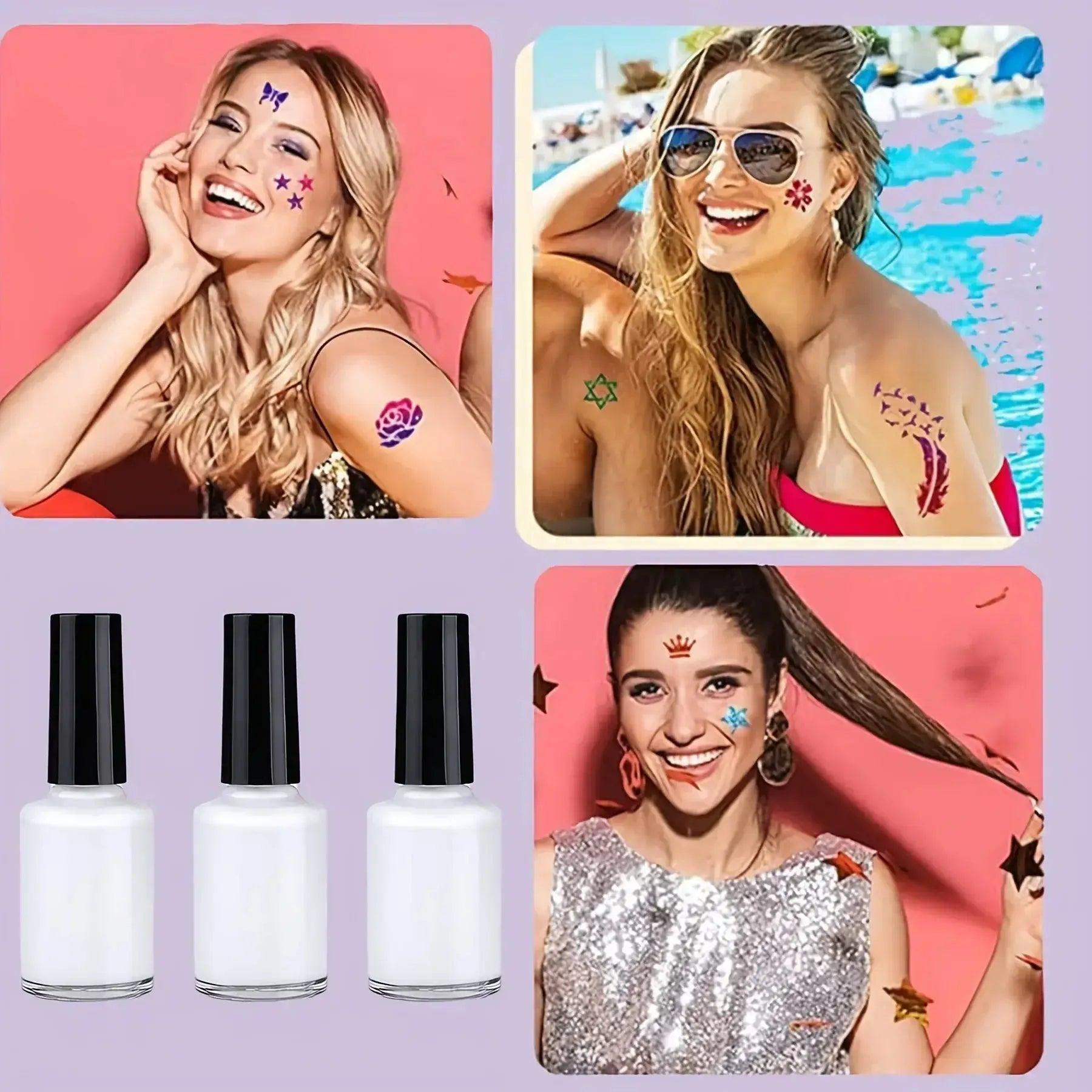  Liquid Body Paint Glue Waterproof Glitter Primer For Tattoos -  ToylandEU™