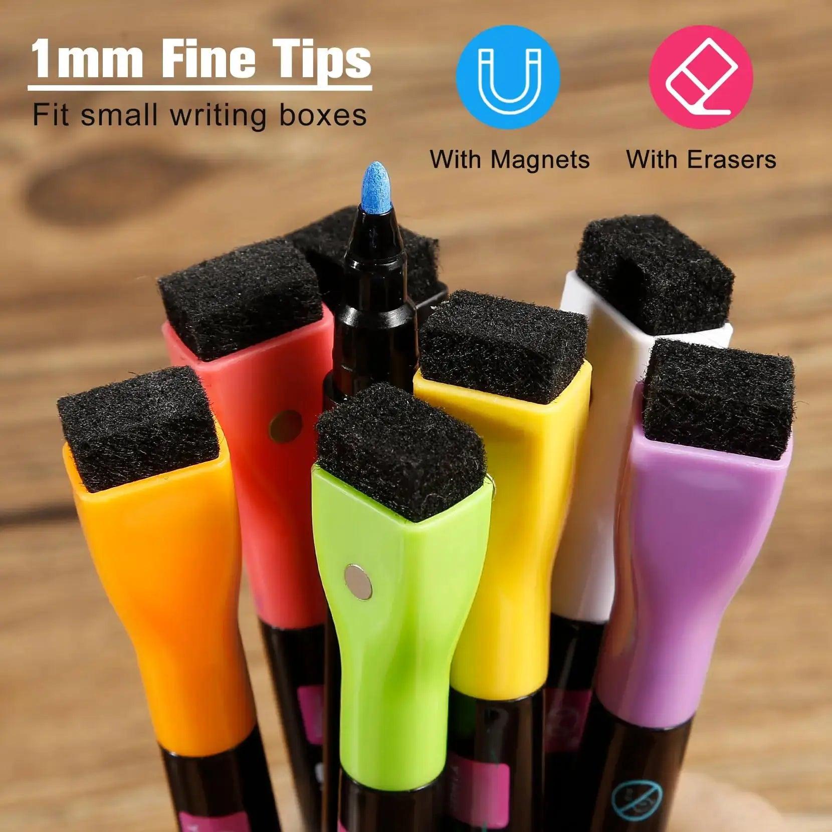  Liquid Chalk Markers Eight Color Vibrant Whiteboards -  ToylandEU™