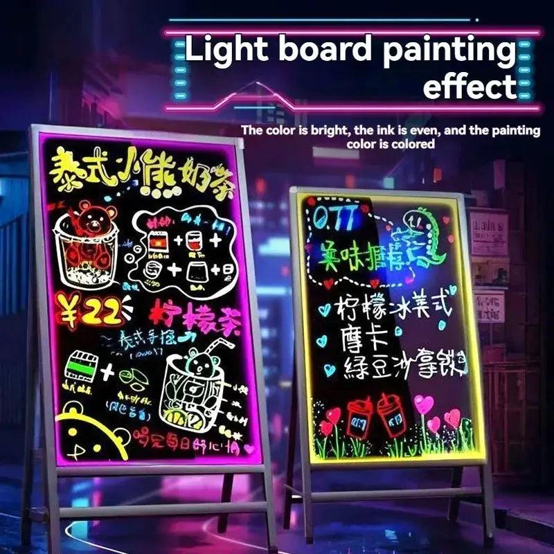  Liquid Chalk Markers Neon Washable 8 Color Set -  ToylandEU™