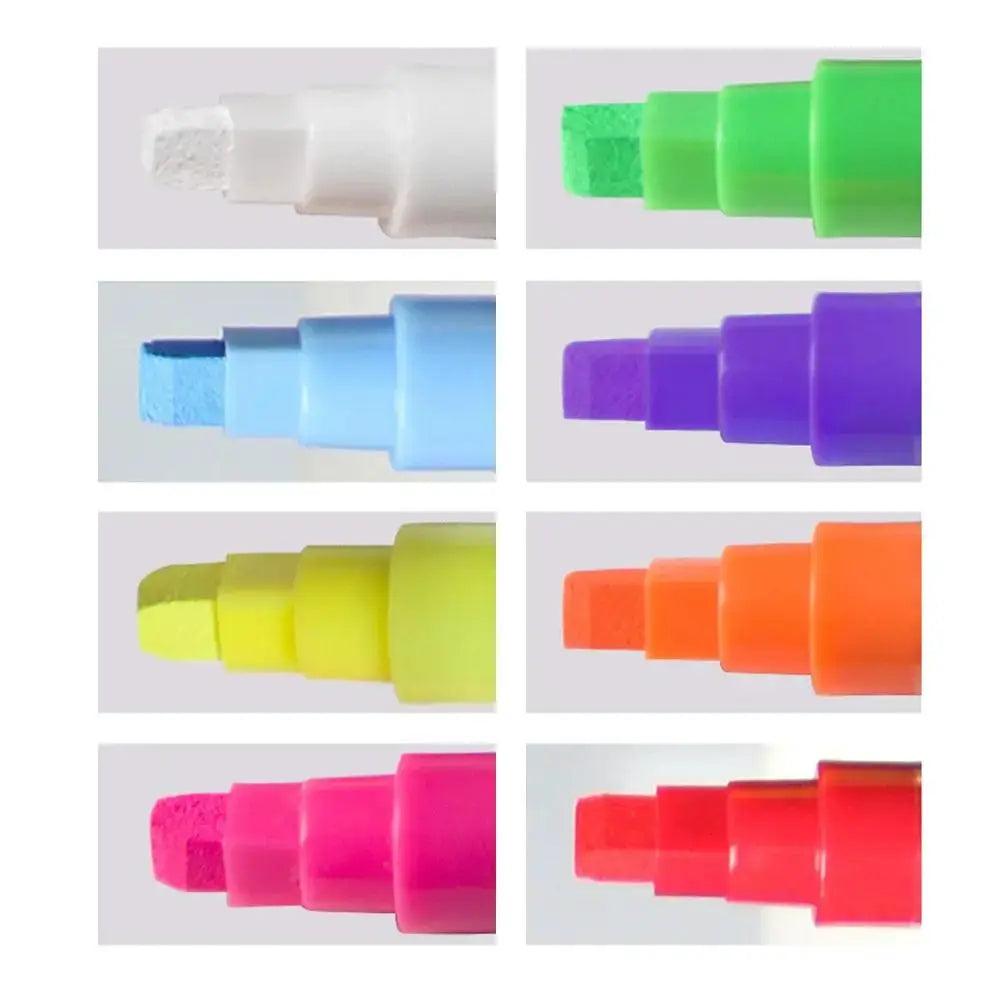  Liquid Chalk Markers for Glass and Whiteboards Safe -  ToylandEU™