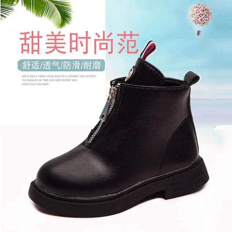  Little Princess British Style Girls' Ankle Boots for Winter and Autumn -  ToylandEU™