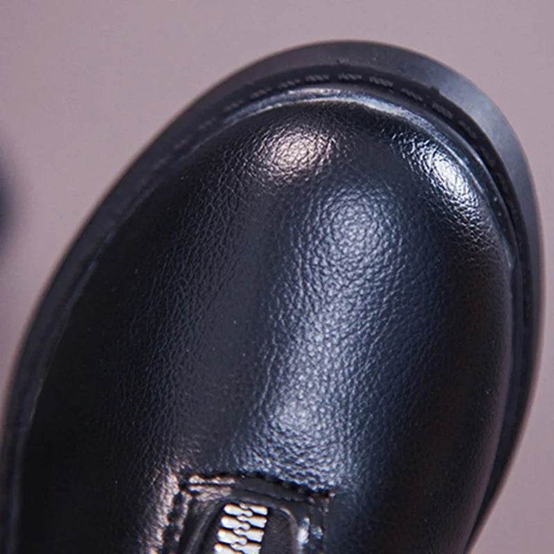 Little Princess British Style Girls' Ankle Boots for Winter and Autumn - ToylandEU