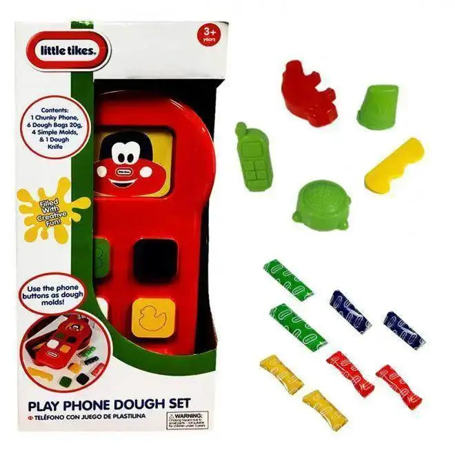 Play Dough Phone Set With Button Molds For Creative Fun - ToylandEU